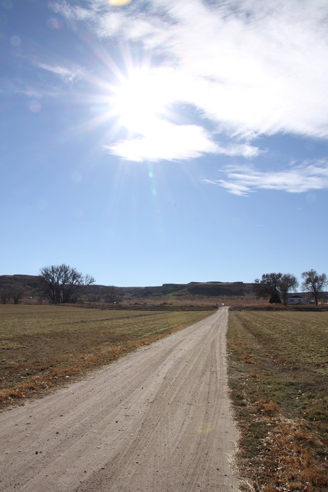 Looking South from Sunset Lane