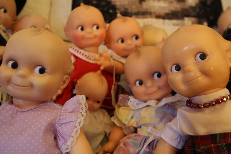 A few of Ann's Kewpie Dolls...